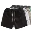 Pantalones Casuales para Hombre de Moda Tendencia Marca Bolsillo Decorativo Juvenil Popular Holgados Cargo Pantalones Cortos de Verano de Moda