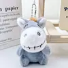 Lindo Bufanda Azul Marino Pato Peluche Colgante Llavero Decoración para Bolso de Pareja Muñeca Juguete Pequeño Juguete de Peluche