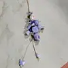 Pingente de Bolsa Cogumelo de Cerâmica Jingdezhen, Artesanal Artístico, Estilo Fresco, Corrente de Celular Fofa, Chaveiro, Presente Atacado