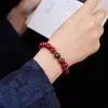 Entrega Directa de Fábrica de Pulseras de Buda de Cinabrio y los Doce Signos del Zodíaco para Atraer Riqueza y Transferencia de Pulseras de Cinabrio para Hombres y Mujeres al por Mayor