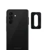 Adecuado para película protectora de cámara trasera Samsung A18, vidrio metálico tipo ojo de águila ovalado, película para lente a prueba de polvo de ajuste rápido