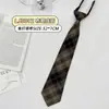 Tokio a la edad de jk lindo japonés corbata original estilo estudiante universitario raíz de pluma cuerno plano marrón pequeña colección