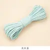 Alta Elasticidade das Calças, Elásticos Redondos Coloridos, Elásticos de Pular Duráveis, Tendões de Boi Finos, Cordas Elásticas para Cintura de Lingerie