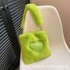 Bolsa de Amor Fashionável Mais Fácil de Combinar para Mulheres 2025 Nova Outono e Inverno Grande Capacidade Ombro Transversal Bolsa Acolchoada Grande Capacidade Tote