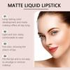 Eelhope Labial Líquido Mate (Rojo Brillante) Brillo de labios ligero y fácil de aplicar que no se transfiere fácilmente y proporciona hidratación