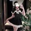 JinXiao Colección SexyNavideña Lencería Coqueta y Seductiva Puro Deseo QQNY Atuendo de Chica Conejita Caliente y Atractivo