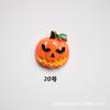 Halloween Vampiro Fantasma Abóbora Morcego Resina Acessórios DIY Halloween Hairpin Ring Acessórios Feitos à Mão