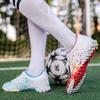 Zapatos de Fútbol para Niños y Niñas ag Uñas Césped Artificial Estudiantes Jóvenes tf Uña Rota Patos Mandarines Zapatillas de Fútbol