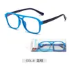 Gafas Casuales Marco Completo Material TR Gafas Multicolores Marco Marco Anti Luz Azul Marco de Gafas para Niños Marco Plano