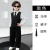 Conjunto de Traje para Niños, Nuevo Traje Casual de Primavera, Elegante Traje Formal para Padrino de Boda, Atuendo para Performance de Piano de Anfitrión Infantil