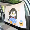 Cortinas Divisorias Delanteras y Traseras para Coche, Cortinas Parasol para Coche, Protección Solar para Bebés, Divisor de Aire Acondicionado Central, Cortinas de Privacidad Antirrobo para Coche