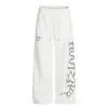 Pantalones Casuales con Pedrería Estilo Callejero Americano Fresco para Mujer, Populares en Otoño, Corte Holgado, Adelgazantes, Rectos, Pierna Ancha, Joggers