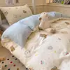 Juego de ropa de cama de seis piezas de algodón puro para dormitorio universitario masculino, que incluye un colchón de espuma viscoelástica, edredón y almohada