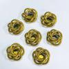 DIY nuevos gemelos de torsión, pasadores de puño, colgante de cobre en bruto, pendientes para ropa, accesorios de joyería de cobre