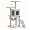 Estrutura de escalada para gatos em grandes quantidades, etiquetagem gratuita da Temu, poste de corda de cânhamo, cama para gatos, rede para gatos, árvore para gatos integrada, arranhador para gatos