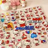 Cola de Bolha Estéreo Hello Kitty Desenho Animado Hello Kitty Recompensas Desenho Animado Fofo Criativo Adesivo KT