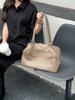 2025 Nueva Moda Retro Bolso de Mano para Debajo del Brazo Cuero Genuino para Mujer Bolso Boston de Hombro para Viajes Diarios Gran Capacidad para Mujer