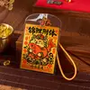 Gato Gato Talismán Perro Talismán Imán para Refrigerador Tarjeta de la Suerte Amuleto para Mascotas Fuente de Transmisión en Vivo de Xiaohongshu Lugar Escénico Recuerdo Turístico
