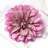 Flores Artificiales Serie Morada, Materiales DIY para Corona de Flores, Flores Artificiales para Decoración de Escenas, Flores de Boda Realistas de Alta Gama