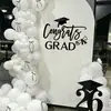 BRUP Felicidades Graduado Texto de Graduación Pegatina Gorra de Graduación Pergamino Fondo de Fiesta Decoración Pegatina BR5574F