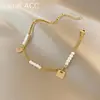 Pulsera de Lujo Ligero Diseño Nicho Ins Pulsera Celebridad de Internet para Mujer Estilo Coreano Combinable Simple Moda Pulsera Personalizada