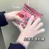 Lindos Guantes de Felpa con Diseño de Gominola, Sin Dedos, para Pantalla Táctil, Cinco Dedos, para Mujeres, Invierno Cálido, Forro Polar, Engrosados, para Ciclismo, Estudiantes
