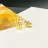 Los Pendientes de la Serie Animal Son el Nuevo Producto Popular. Aretes de Acero de Titanio Chapados en Oro Real de 18 Quilates. Tornillos de Giro, Clavos de Hueso del Oído de Aguja Fina