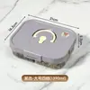 Caja de Almacenamiento para Té de Flores Hogareña Compartimentada Transparente Caja de Empaque a Prueba de Humedad Almacenamiento Clasificado Multi-Compartimento Caja Sellada de Gran Capacidad para Conservar la Frescura