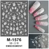 Os Últimos Adesivos de Unha Série de Ano Novo Alívio Estéreo 5D Fogos de Artifício de Ano Novo Mahjong Fortuna Joias Adesivas para Nail Art