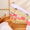 Vasos de papel para pastel con forma de barco Vasos recubiertos con forma de barco Molde de base de alta temperatura Vasos para pastel de horno Vasos de papel para pan Vasos para hornear