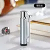 Isqueiro Inflável de Metal Criativo com Alta Potência de Chama, Braço Basculante à Prova de Vento, Isqueiro Estiloso para Charuto, Presente Personalizado, Transfronteiriço