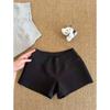 Shorts Deportivos Casuales Grises para Mujer Verano 2025 Nuevo Estilo Ropa Exterior Spice Girl Cintura Alta Ajustados Hot Pants