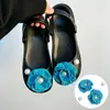 Nuevos Zapatos de Agujero Creativos de Simulación de Frutas y Pan Accesorios DIY Flores para Zapatos Dibujos Animados Lindos Hebilla Versátil para Zapatos Transfronterizo