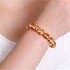 Pulsera de cera de abeja de pera ámbar para regalo de uso personal para hombres y mujeres
