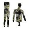 Roupa de Neoprene Masculina Profissional para Mergulho Profundo Roupa de Neoprene Quente e à Prova de Frio 3~5mm Dividida Livre para Snorkel e Caça Submarina para Homens e Mulheres
