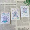 Cuaderno Estrella A7 con Cubierta de Plástico Cuaderno Inspirador Planificador de Bolsillo A7 Cuaderno Lindo de Capibara para Estudiantes