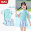 Traje de baño Yuke para niñas, de dos piezas, para niños pequeños, medianos y grandes, nuevo modelo 2026 trajes de baño infantiles para niñas
