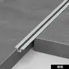 Tira de Borde en Forma de U de Aleación de Aluminio, Tira de Borde Ranurada en Forma de U, Tira Decorativa Metálica para Esquina Interior en Forma de U, Tira Decorativa para Techo