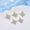 Buccellati Manicura Joyería de Circonita Lujo Ligero Estilo Retro Trébol de Cuatro Hojas Corazón Diamante para Uñas Super Brillante Accesorios Venta al por Mayor