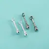 Pingente de prata de lei S925, pingente de gota d'água feito à mão com superfície texturizada, pingente de flor, pulseira de corda trançada DIY, colar, pingente de prata