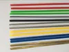 Tiras de Borde para Cartón KT, Tiras de Borde Pequeñas de Colores, Tiras de Borde para Cartón Espuma, Tiras de Borde para Marco Exterior de Cartón Espuma de PVC de 5 mm
