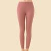 Calças compridas para mulheres de meia-idade e idosos, calças quentes femininas, espessadas, forradas com fleece, de algodão, cintura alta, plus size, calças de base, calças justas, inverno