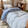 2026 Novo Dormitório Estudantil Conjunto de Roupa de Cama Três Peças 100% Algodão Algodão Puro 0,9 Cama de Dormitório Capa de Edredom Única Lençol com Elástico Roupa de Cama