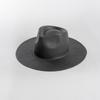 Sombrero de jazz de papiro tejido a mano casual de moda transfronteriza nuevo de primavera y verano, sombrero de paja Panamá para protección solar para viajes al aire libre