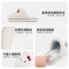 Colección otoño e invierno 2026 nueva de Hamudin: bonitas pantuflas de algodón con temática de gato de dibujos animados, pantuflas cómodas para interiores con diseño de punta cerrada y forro afelpado