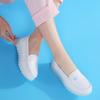 Estoque Disponível Sapatos de Enfermeira para Mulheres, Primavera e Verão, Sola Macia, Antiderrapante, Respirável, Confortável, Sola Grossa Branca, Sapatos de Trabalho Médico Versáteis
