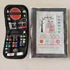 Bolsa de Almacenamiento Portátil para Costura, Kit de Herramientas para Manualidades y Tejido de Uso Doméstico, Caja de Costura de Viaje, Kit de Costura