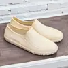 Botas de Lluvia de Moda Nuevas Zapatos Casuales para Niñas Zapatos de Moda Zapatos Deportivos para Pareja Zapatos Impermeables Zapatos de Pegamento de Chef Botas de Lluvia de Trabajo