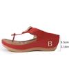 Comercio Exterior Transfronterizo Zapatos de Mujer Verano Nuevos Sandalias de Chancla con Cuña para Playa Sandalias de Estilo Europeo y Americano para Mujer en Stock