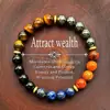 Temu Xiyin Tk Amazon Pulsera Popular Transfronteriza Pulsera de Piedra Natural Amatista Venta Caliente Europea y Americana Nuevo Al Por Mayor